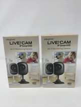 X2 Creative Live! Cam IP SmartHD 720p Wi-Fi Monitoring Camera BLACK (A12) - £30.14 GBP