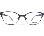 Kensie Girl Kids Eyeglasses Frames Splatter PU Purple Cat Eye Full Rim 4... - £33.09 GBP