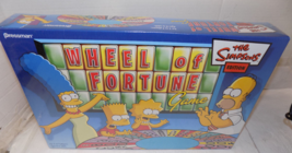 Sealed Wheel Of Fortune Board Game The Simpsons Edition 2004 Pressman - $24.48