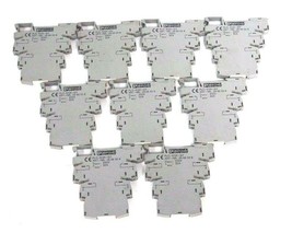 LOT OF 9 PHOENIX CONTACT PLC-ESK-GY TERMINAL BLOCKS ART. NR. 2966508 25V... - £65.53 GBP