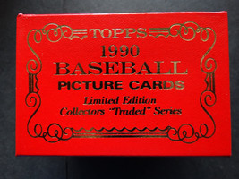 Empty 1990 Topps Tiffany Traded Baseball Box - £11.93 GBP