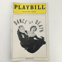 2001 Playbill Broadhurst Theatre &#39;Dance of Death&#39; Ian McKellen and Helen... - $14.25