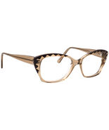 Jean Lafont Eyeglasses Decor 5053 Brown Crystal Butterfly Frame France 5... - $4,591.76 MXN