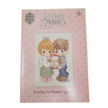 Precious Moments Cross Stitch Book Counting Our Moments Together 15 Anv ... - $20.78