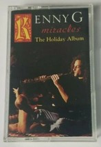 Kenny G Cassette Miracles The Holiday Album 1994 Arista  - £5.41 GBP