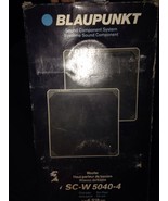Blaupunkt SC-W 5040-4 Porshe Sound Component System - $287.28