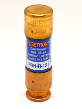 Buss Fusetron FRN-R-15 Class RK5 250V Fuse - $7.99