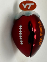 Hokies Football Bell Hanging Ornament Sports Virginia Tech University - £14.93 GBP