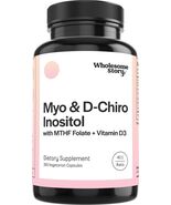 Myo-Inositol &amp; D-Chiro Inositol Capsules with MTHF Folate Vitamin D | Su... - $1,211.67 MXN