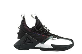 [E01911] Mens Peak Taichi Shark White Black Basketball Shoes - £29.46 GBP