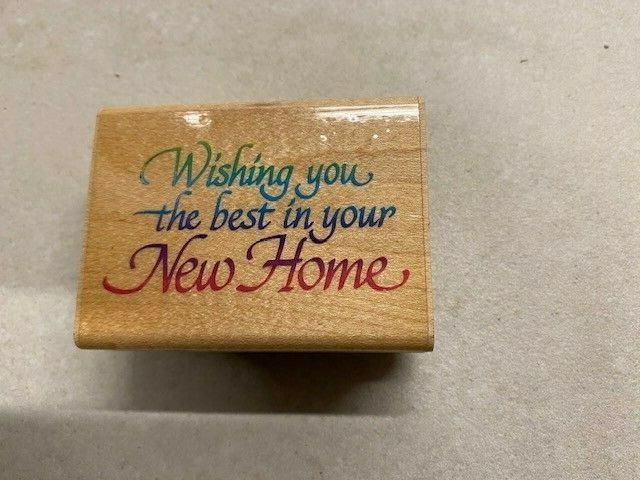 MOSTLY NEW MOUNTED WOOD RUBBER SAYINGS STAMPS YOUR CHOICE Item image 8