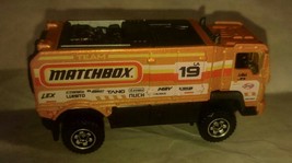 Matchbox Desert Thunder V16 #19  2014 Orange DIe Cast Toy Thialand - $9.99