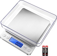 Fuzion Small Kitchen Scale, 500G/ 0.01G Small Gram Weight Scale, Precisi... - €27,37 EUR