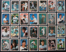 1989 Topps San Francisco Giants With Traded Team Set 33 Baseball Cards - £3.91 GBP