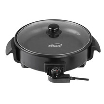 Brentwood 12 inch Round Non-Stick Electric Skillet with Vented Glass Lid... - $103.99