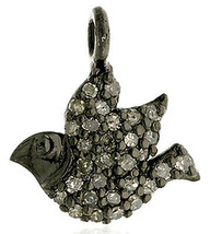 Victorian 0.60ct Rose Cut Diamond Christmas Wedding Women&#39;s Pendant - $319.90