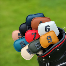Golf Club Iron 3-9-PAS Head Cover Embroidery Number 5 colors - £22.04 GBP