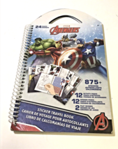 -Unused Marvel Avengers 24-Page Travel Booklet w/ 875 Stickers, Sticker Pgs etc - £10.07 GBP