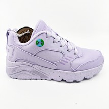 Skechers Uno Lite Earthy Spirit Lavender Kids Girls Size 13.5 Sneakers - £35.93 GBP