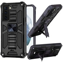 Machine Magnetic Kickstand Case Cover Compatible with Samsung S22 Plus BLACK - £6.71 GBP