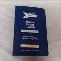 Amtrak Employee Timetable 1983 No 5 Northeast Corridor Ring Binder - £19.71 GBP