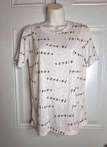 White &#39;Friends&#39; Show Short Sleeve T-Shirt Size Large - $6.18