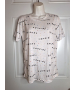 White &#39;Friends&#39; Show Short Sleeve T-Shirt Size Large - $113.51 MXN