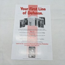 Vintage 2002 Probags And Comic Defense System Sell Sheet Flyer - £13.95 GBP