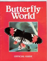 Butterfly World Souvenir Program Guide Book rare VHTF Coconut Creek, Flo... - $94.05