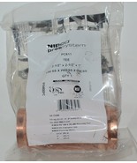 Nibco Pressystem 9104800PC 2-1/2 x 2-1/2 x 1 Press Reducing Copper Tee - £200.45 GBP