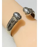 Sterling Silver 924 Open Bangle Bracelet 22 Grams No Stamp But Tested - $73.90