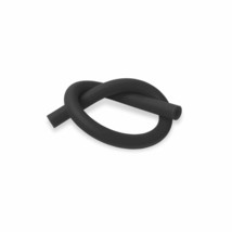 LeLuv Silicone Hose 18 Inch Matte Black Coated Non-Collapsible - £5.91 GBP