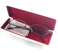 Lian San Metallic Pink Half Rim Reading Glass FRAME - L731/PL 52-17-135 w/Case - $15.83