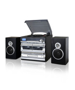 Trexonic 3-Speed Vinyl Turntable Home Stereo System with CD Player, Doub... - $178.89