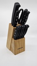 Farberware 12 Piece Knife Set Black Handles With 3 Rivets Forged Steel +... - $505.16 MXN