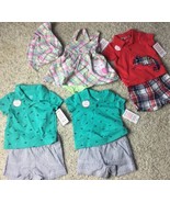 Lot Baby Boys Girls  Carter&#39;s Shirt Dress Shorts  SZ 3 M nwts - €17,29 EUR