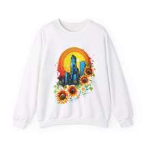 Sunflower City Sweatshirt: Embrace Urban Serenity and Energy - £40.56 GBP