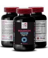 Grape seed for eye care - MAXIMUM VISION SUPPORT - Eye vitamins with vit... - $24.45 CAD