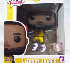 Funko POP! Basketball LeBRON JAMES L.A. LAKERS #152 VINYL FIGURE TOY NEW - £15.48 GBP