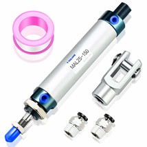 Tailonz Pneumatic 25Mm Bore 150Mm Stroke Air Cylinder Double Action With Y - $31.94