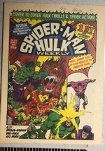 SPIDER-MAN &amp; Hulk Weekly #379 (1980) Marvel Comics Uk She-Hulk Spider-Woman Vg++ - £11.64 GBP
