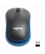 Logitech M317 Black/Blue Wireless Mouse W/ USB Mini Receiver PC 2.4GHz 3... - $254.90 MXN