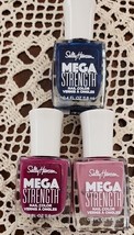 Three (3) Bottles (030/050/064) ~ Sally Hansen Mega Strength ~ Nail Colo... - $20.00