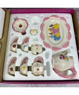 Disney Princesses Tea Set Ceramic 2003 11 pc Ceramic Set Missing Teapot Lid - £75.69 GBP