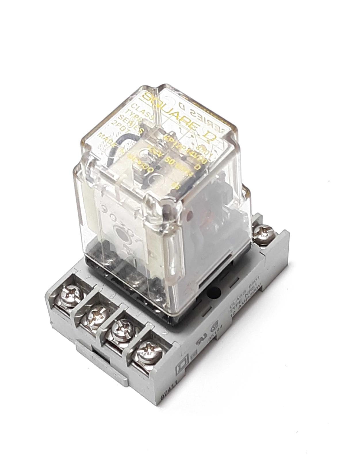 Square D KP12P14V20 Series D Relay 120V  - $4.99