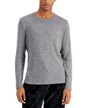 International Concepts Men&#39;s Textured Twisted Crewneck Sweater Black/Gra... - $19.99