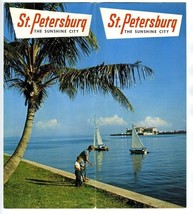 St Petersburg Florida  &amp; Sunken Gardens Brochures Sunshine City 1950&#39;s - £14.61 GBP