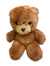 Vintage Plush Mattel Emotions 6 inches Brown and Tan Teddy Bear Mini  - $13.74