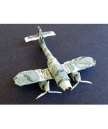 MESSERSCHMITT Jet Fighter Money Origami - Dollar Bill Art - Military Gif... - $129.04 CAD