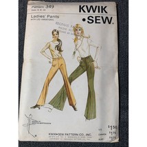 Kwik Sew Misses Pants Sewing Pattern sz 6-10 349 - uncut - $10.88